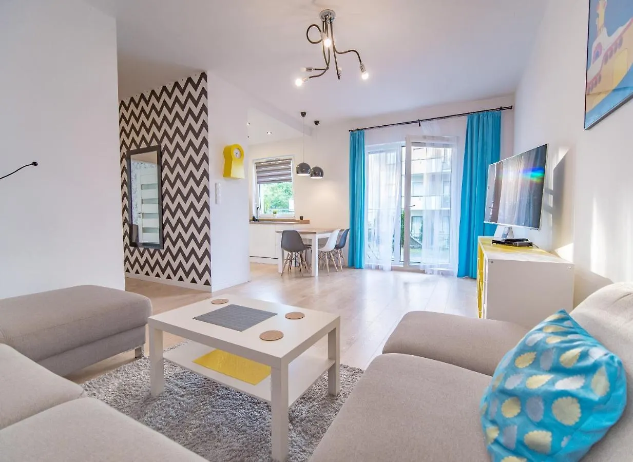 Апартаменты Srebrniki Apartament Гданьск Польша
