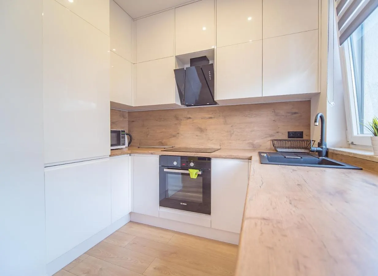 Апартаменты Srebrniki Apartament Гданьск Польша
